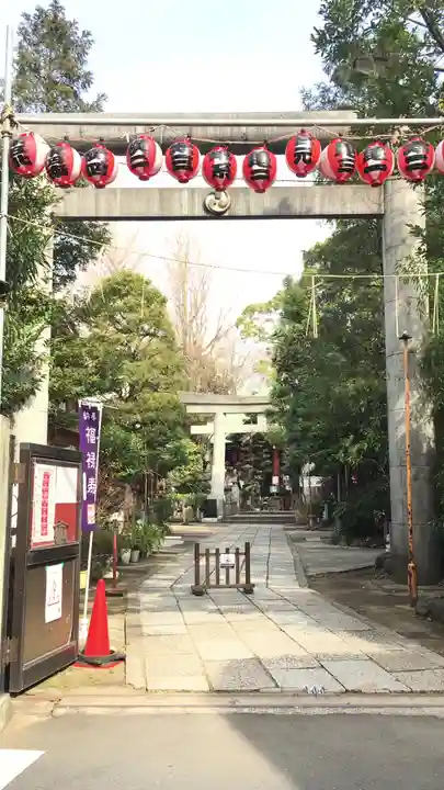 江東天祖神社の鳥居