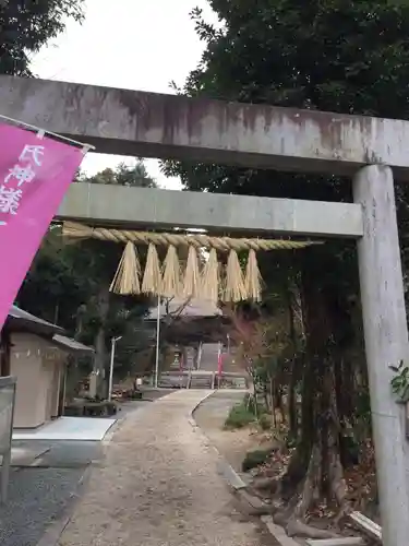 加良比乃神社の鳥居