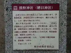 熊野社（築地熊野社）の歴史