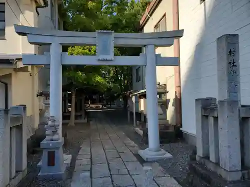 青木神社の鳥居