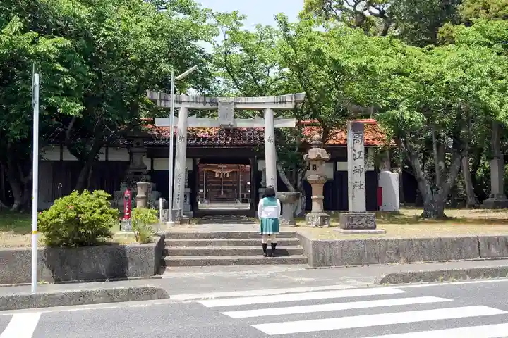 高江神社の鳥居
