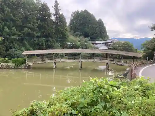 弓削神社の景色