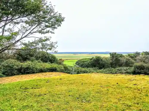 谷地頭神社の景色