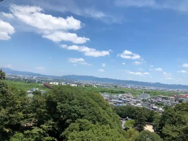 石清水八幡宮の景色