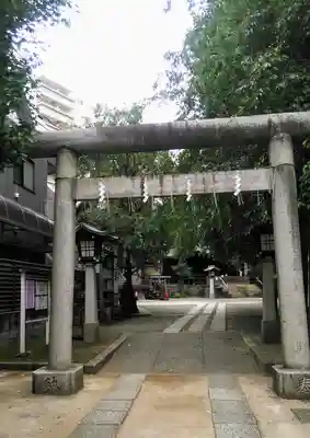 池尻稲荷神社の鳥居