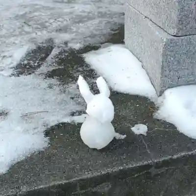彌彦神社　(伊夜日子神社)の像