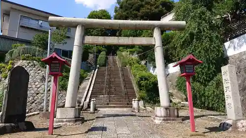 高田天満宮の鳥居