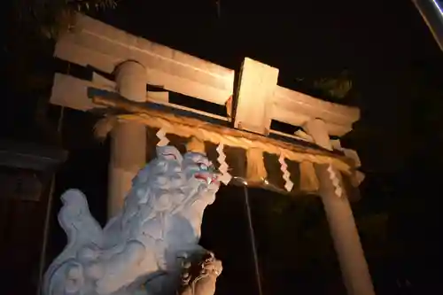 鈴鹿明神社の狛犬