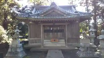 神明雷神社の本殿・本堂