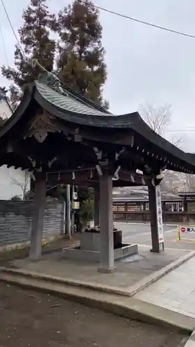諏訪神社の手水舎