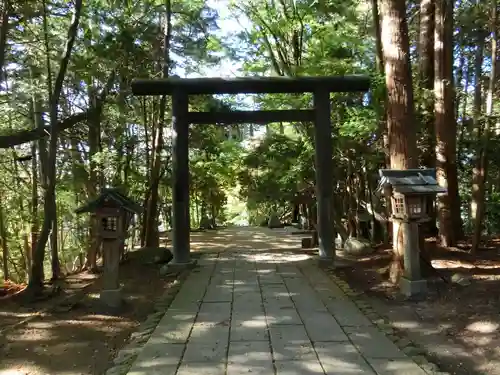 千早神社の鳥居