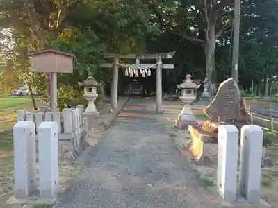 日吉神社の鳥居