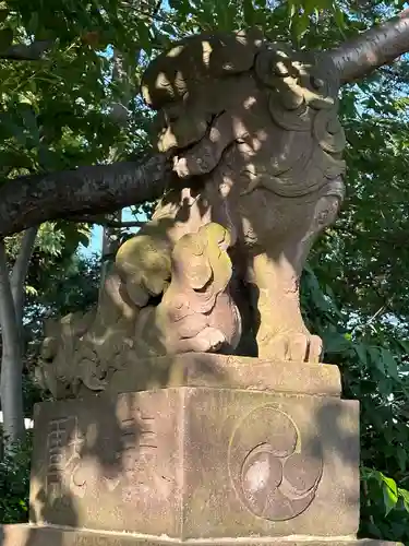 検見川神社の狛犬