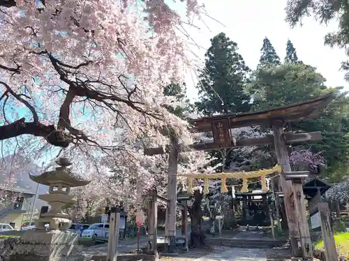 山家神社の鳥居