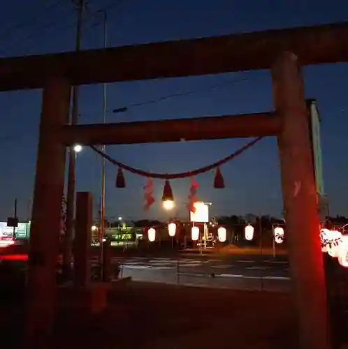 磐裂根裂神社の鳥居