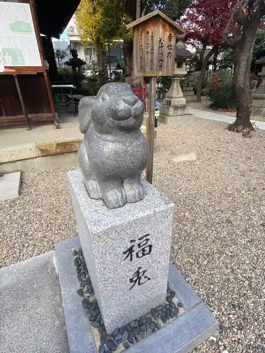 三輪神社の狛犬