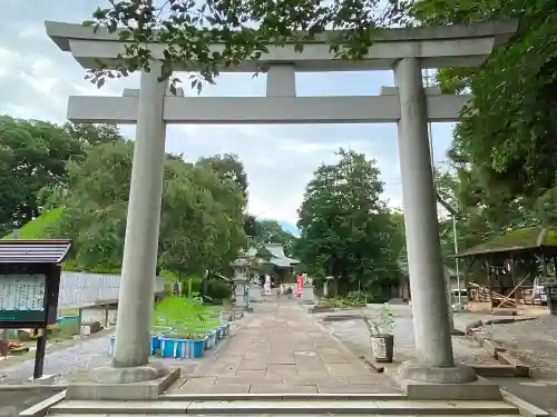 東沼神社の鳥居