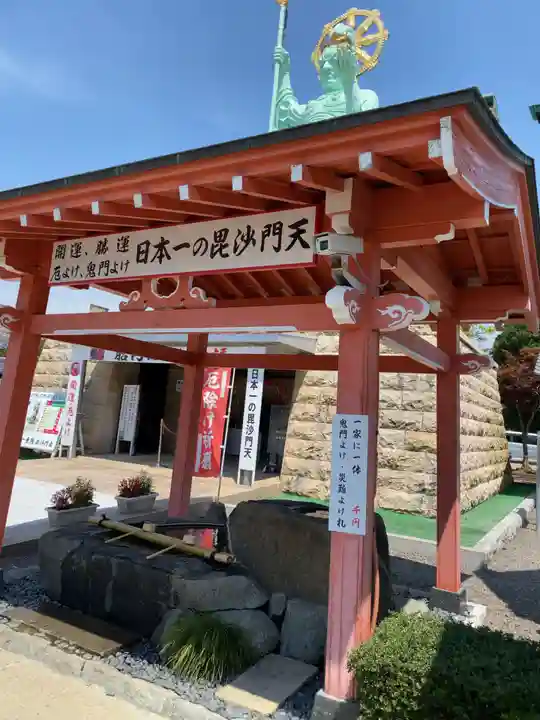 一乗院(身代不動尊) の手水舎