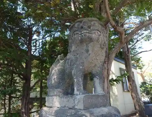 北見神社の狛犬