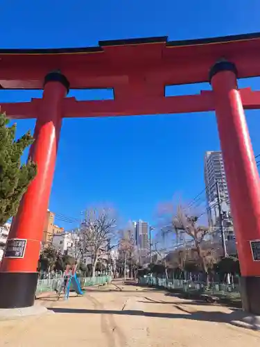 尼崎えびす神社の鳥居