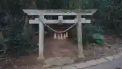 白幡神社の鳥居