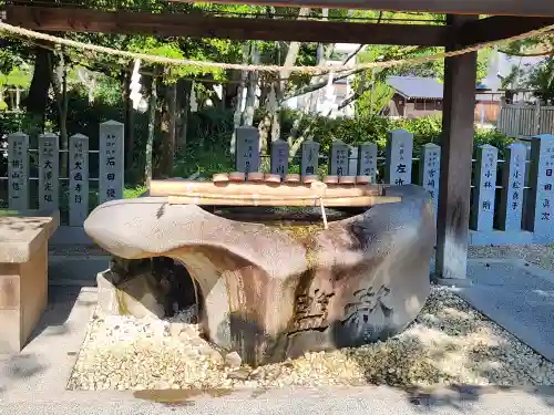 伊弉諾神宮の手水舎