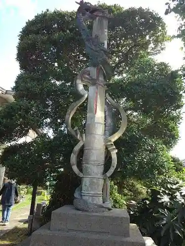 葦桁山　永昌院の狛犬