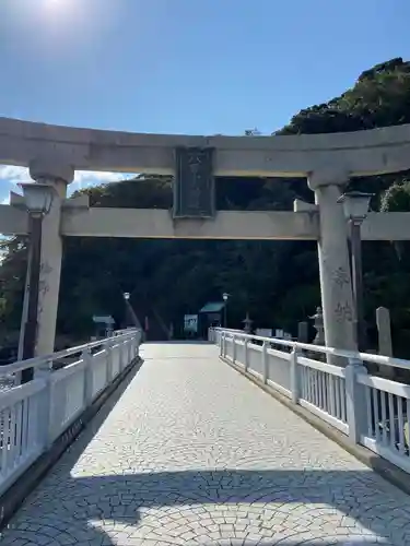 八百富神社の鳥居