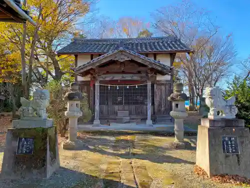 阿保神社の本殿・本堂