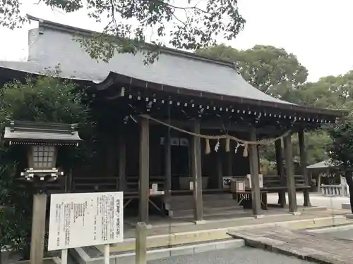 千栗八幡宮の本殿