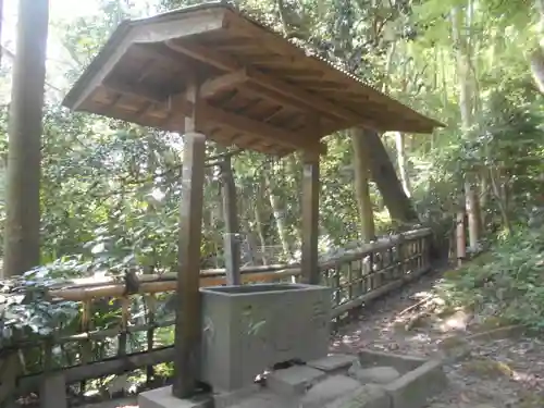 熊野神社の手水舎