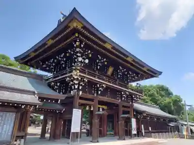 真清田神社の山門・神門
