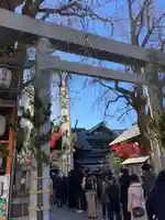 波除神社(波除稲荷神社)の鳥居
