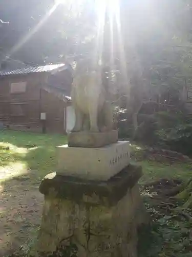 垂姫神社の狛犬