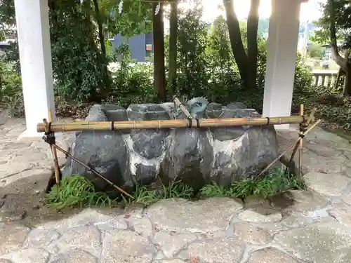 笠原神明宮の手水舎