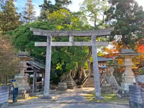 揖夜神社の鳥居