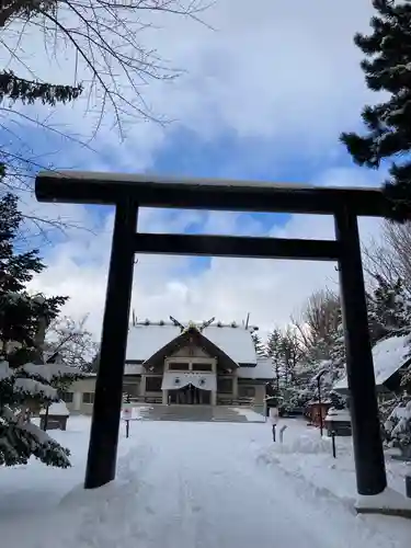 篠路神社の鳥居