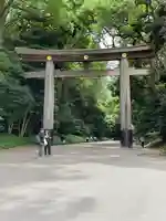 明治神宮の鳥居