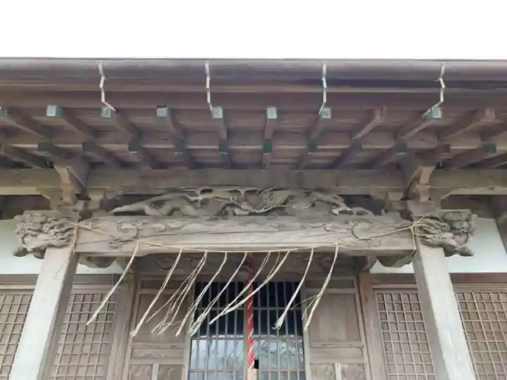 大萩神社の本殿・本堂