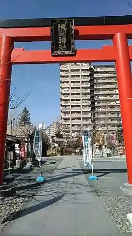 亀戸浅間神社の鳥居