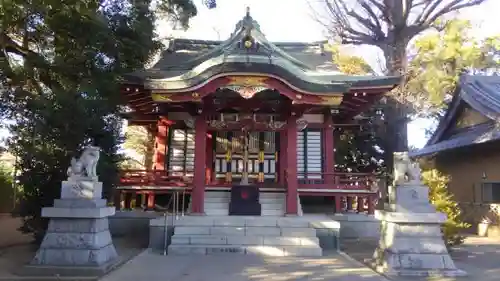 柴又八幡神社の本殿・本堂