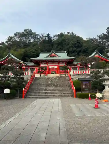 足利織姫神社の本殿