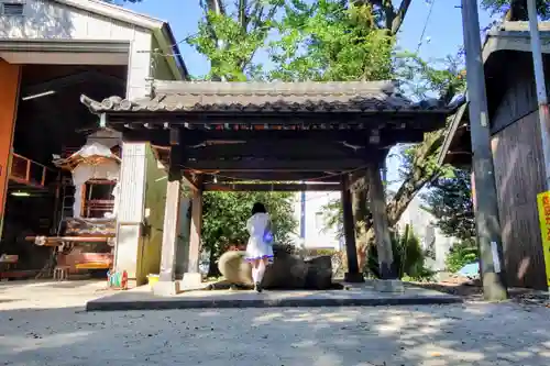 矢作神社の手水舎