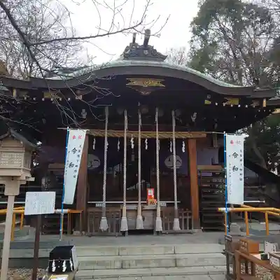 鎮守氷川神社の本殿・本堂