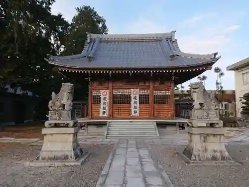 八幡社の本殿・本堂