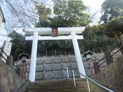 杉山社の鳥居