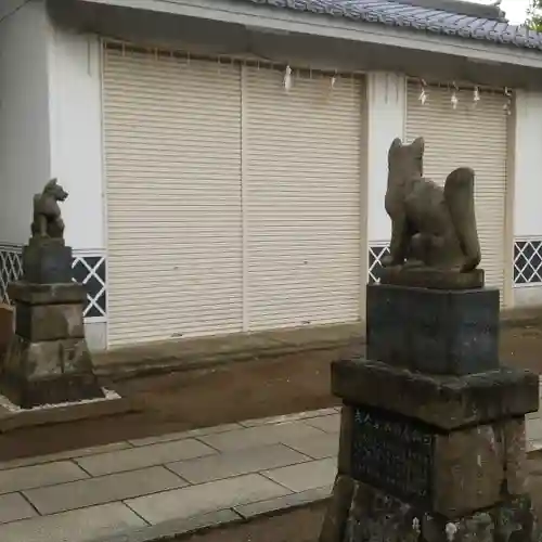 綾瀬稲荷神社の狛犬