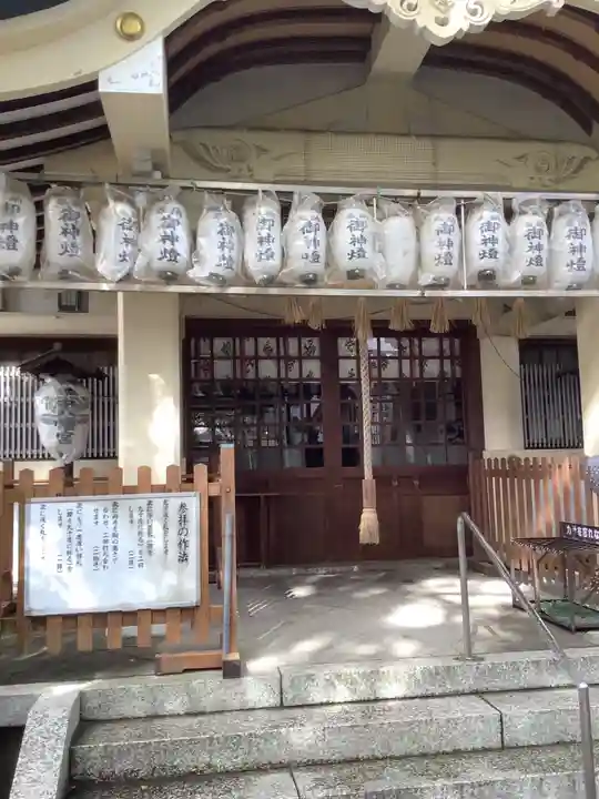 下中八幡宮の本殿・本堂