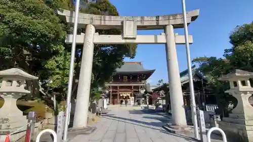 宮地嶽神社の鳥居