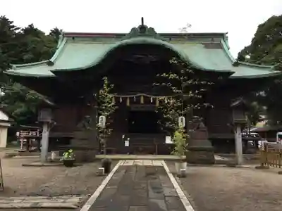 下総国三山　二宮神社の本殿・本堂